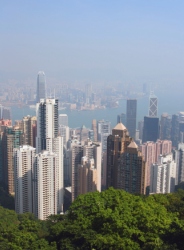 The view form your own property on Victoria Peak in Hong Kong could set you back a cool  US$36 million